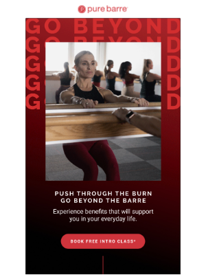 Pure Barre - Show Up Barre Strong & Experience a Complimentary 30min Intro Class
