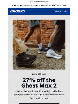 Brooks Running - The Ghost Max 2 is going, going…