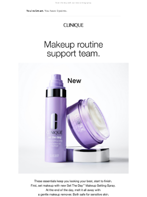 Clinique - Makeup routine must-haves.