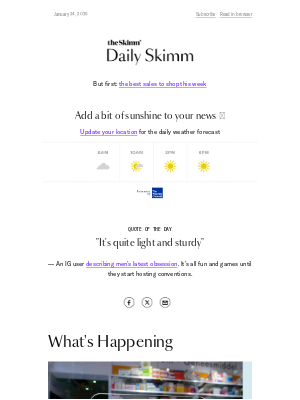 theSkimm - How clean is clean? Not enough.