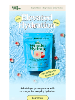 Plant People - NEW Gummy: WonderHydrate!