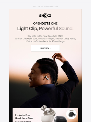Shokz - ⚡️ Introducing Shokz OpenDots ONE – Available Now!