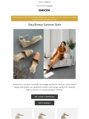 Geox - Easy Breezy Summer Style You Need Now