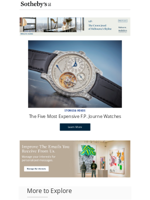sothebys - The Five Most Expensive F.P. Journe Watches