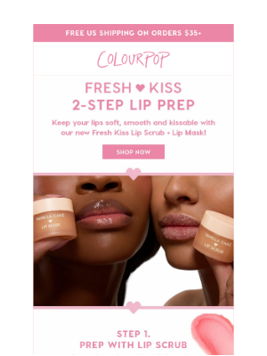 ColourPop Cosmetics - The perfect 2-step lip prep 💋