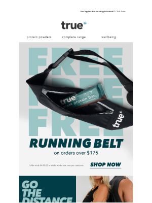 True Protein (Australia) - Our Brand New Running Belt 🏃