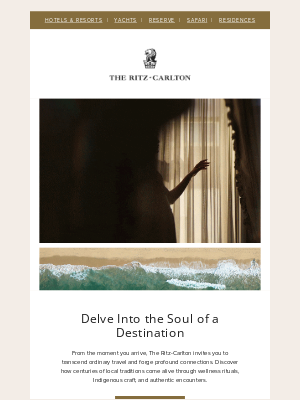 Starwood Hotels & Resorts Worldwide - INSIDE THE RITZ-CARLTON: Roberto, Your Guide to Deeper Travel
