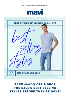 Mavi - Men’s Sale: Bestsellers so far  🏆