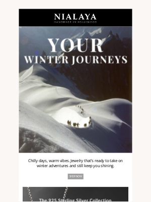 Nialaya Jewelry - Where will your winter take you?