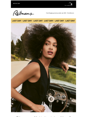 Reitmans (Canada) - Our new tops are going, going, gone…