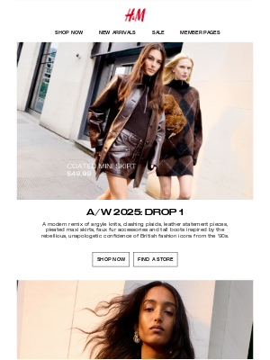 H&M - A/W 2025: Drop 1 is out now