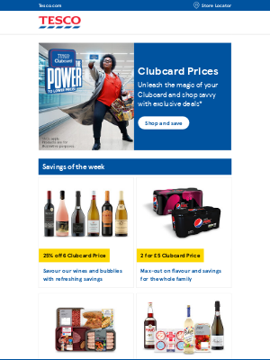 Tesco (UK) - Edward, we're helping you shop a little easier with exclusive deals