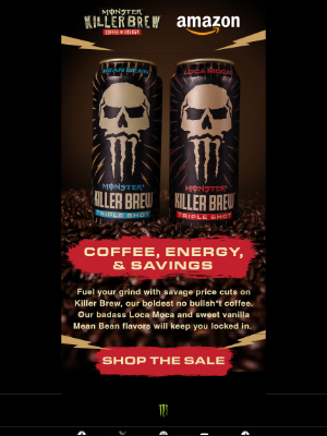 Monster Energy - 💀 KILLER BREW ON SALE​