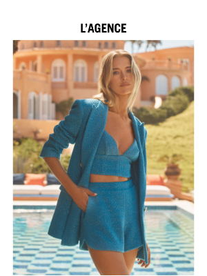 L'AGENCE - Just In | The 3-Piece Short Set