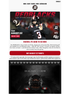 Ottawa 67’s - 📆 Mark your calendars: August 22 & September 5