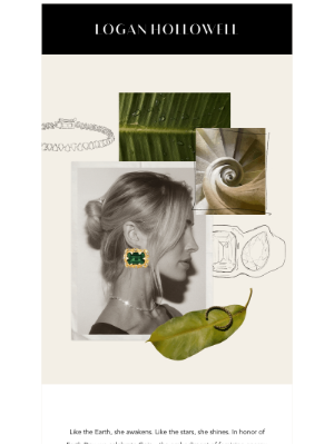 Logan Hollowell Jewelry - Like the Earth, She Awakens