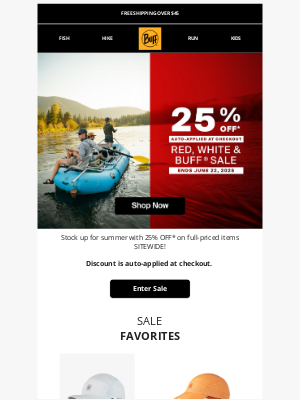Buff - 🚀 25% OFF Starts NOW: Flash Sale to Prepare for July 4th!