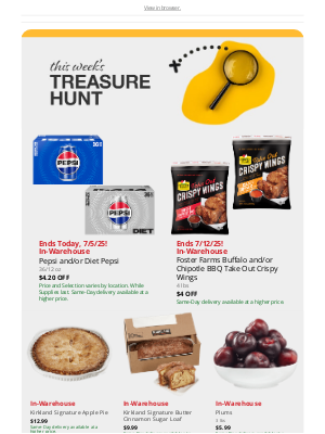 Costco - Check Out This Week's Treasure Hunt!