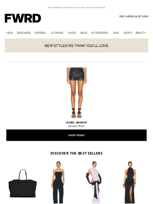 FWRD by Elyse Walker - What’s NEW from Designers You Love