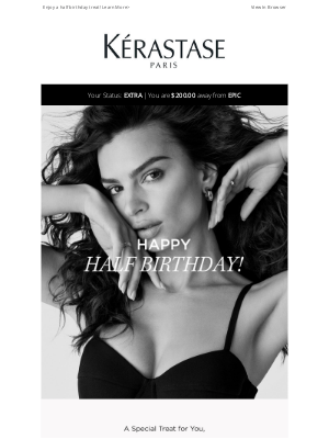 Kérastase - Happy Half Birthday Julio