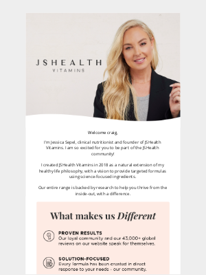 JS Health Vitamins - Welcome to JSHealth Vitamins