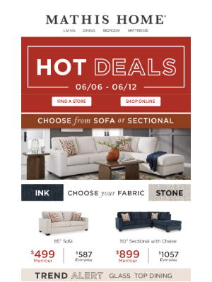 Mathis Brothers Furniture - 🚨 Shop This Week's HOT DEALS