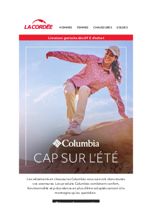 La Cordée (Canada) - Columbia | Découvrez les nouveautés Columbia