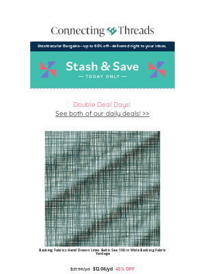 Connecting Threads - Stash & Save!