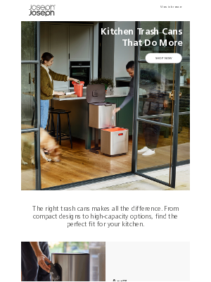Joseph Joseph - The only kitchen trash can you need