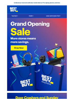 Best Buy Canada - 🎉 Grand Opening Sale. Limited-time deals.