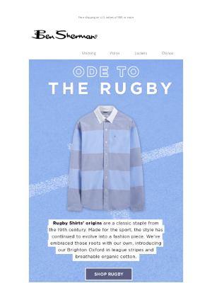 Ben Sherman - Brighton Roots, Rugby Style