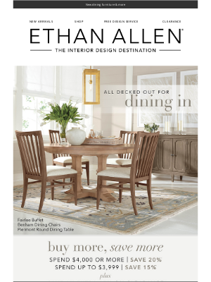 Ethan Allen - Fresh from our workshops🪵🪚🧰