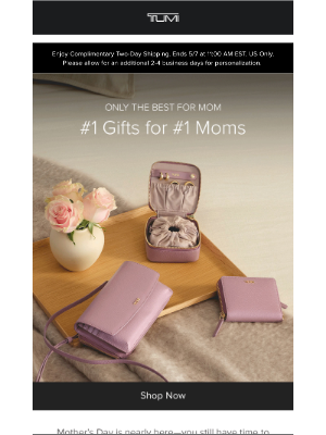 TUMI - Last Chance for Free Two-Day Shipping
