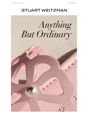 Stuart Weitzman - These Flat Sandals Are Anything but Ordinary