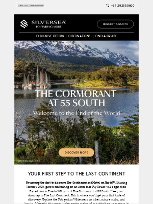 Silversea Cruises - Be among the first to stay at The Southernmost Hotel — where exploration begins