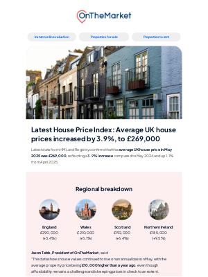 On The Market (United Kingdom) - House prices are rising - what's yours worth? 🏡