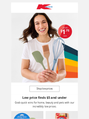 Kmart Australia Limited - $5 & under low prices you'll love! 😍