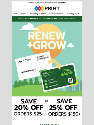 123Print - Act NOW: 3 Easy Tips to Renew & Grow Your Brand in 2025!