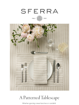 SFERRA - Introducing Abruzzo: A Mesmerizing Tablescape