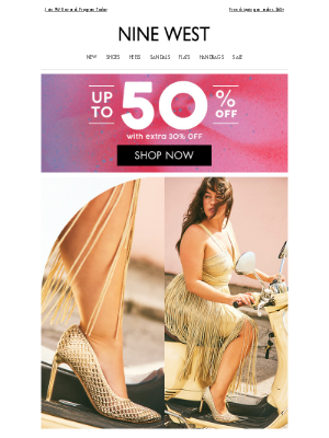 Nine West - 50% Off Best Sellers & Trending Styles, Oh My!