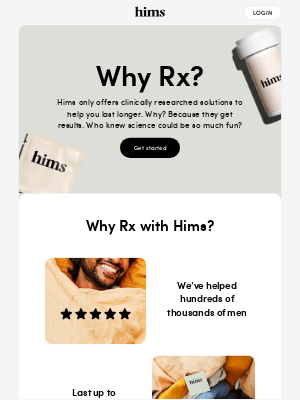 hims - Last 5x longer with sexual endurance solutions