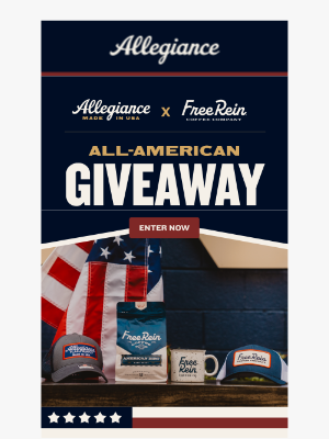 Allegiance Flag Supply - An All-American GIVEAWAY