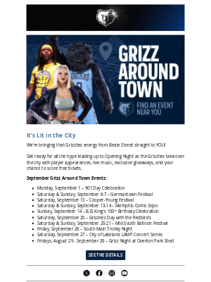 Memphis Grizzlies - Bringing That Grizz Energy to YOU 🫵