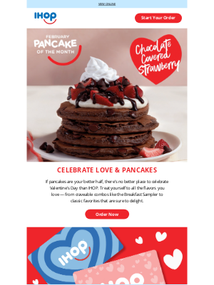 IHOP - Celebrate Love at IHOP This Valentine's Day!​