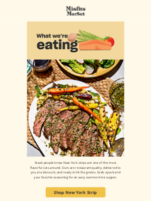 Misfits Market - Summer is for Steaks + What’s New This Week
