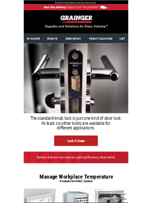 Grainger - Knob, Cam and Mortise – Know Your Door Locks