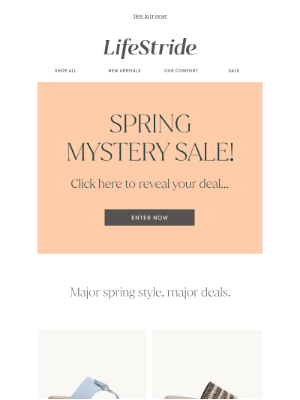 LifeStride - Sandals at prices that are going up SOON