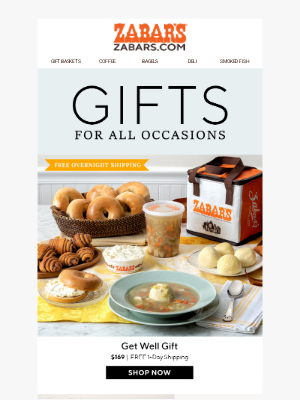 Zabar's - Gifts for all Occasions • Shop zabars.com for everyday important moments