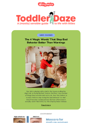 Tinybeans - The 4 ‘magic words’ that stop bad behavior better than warnings