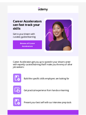 Udemy - Career Accelerators: For a career you’ll love